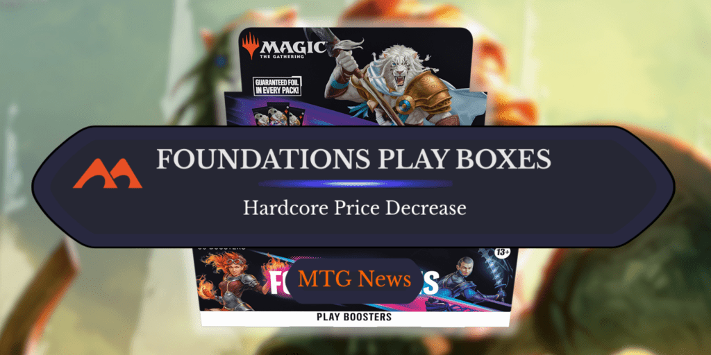 Foundations Play Boxes Weirdly Plummet $60 in Price