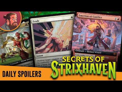 This Set is Creeping with Power! | Secrets of Strixhaven Daily MTG Spoilers